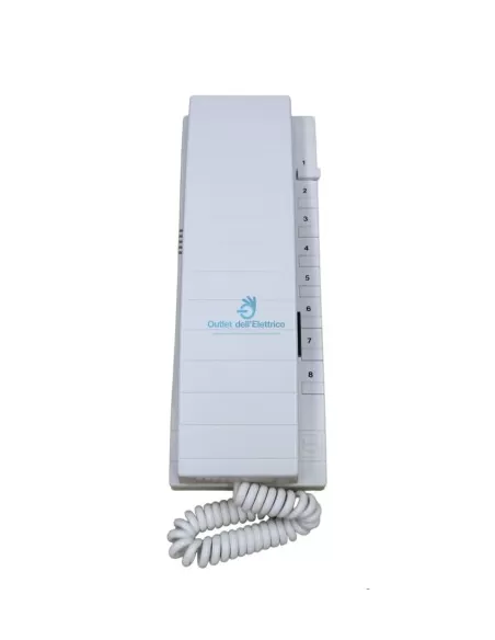 Intercomunicador Bitron ak 6341 blanco
